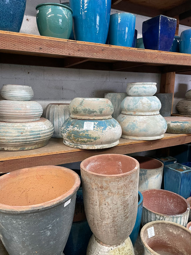Santa Barbara Garden Supply Pottery